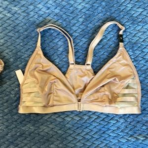 Victoria’s Secret bralette S racer back mauve purple nude NWT